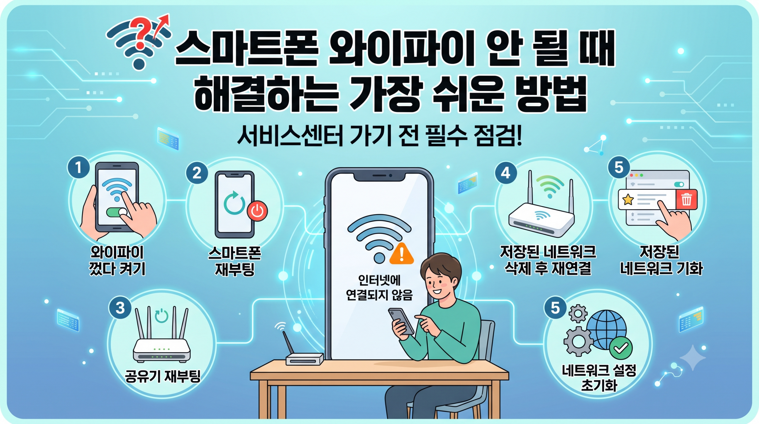 스마트폰 와이파이 문제 썸네일